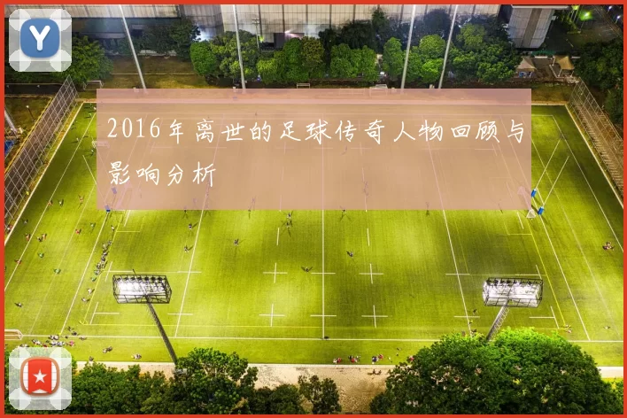 2016年离世的足球传奇人物回顾与影响分析
