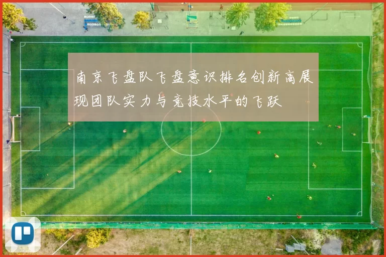 南京飞盘队飞盘意识排名创新高展现团队实力与竞技水平的飞跃