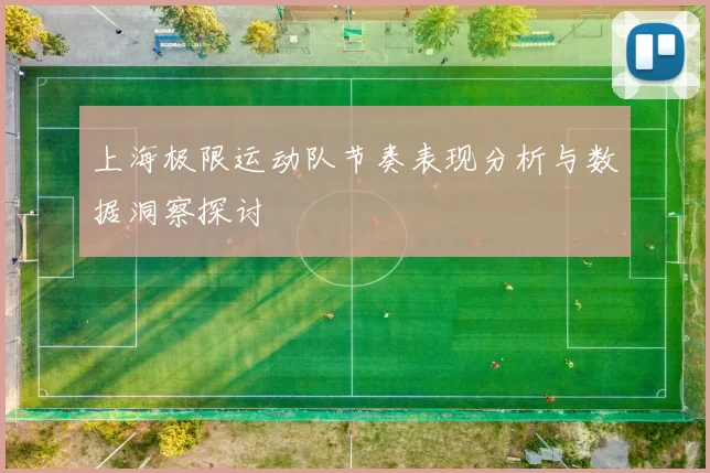 上海极限运动队节奏表现分析与数据洞察探讨