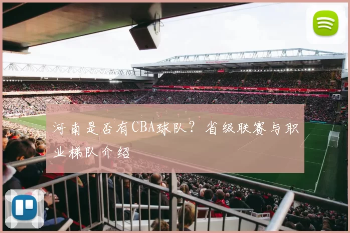 河南是否有CBA球队？省级联赛与职业梯队介绍